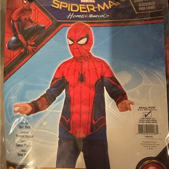 Kid’s Spider-Man costume. Excellent condition. - Picture 2 of 2